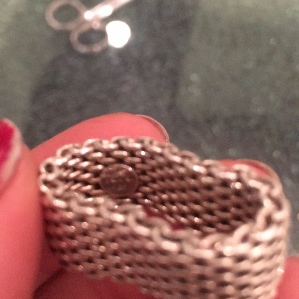 Tiffany luxury retired somerset metallic ring - Picture 4 of 7